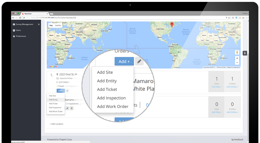 customers and tickets reachoutsuite work order tickets