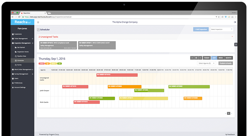Work Order Management Software with Scheduler - ReachOut Suite
