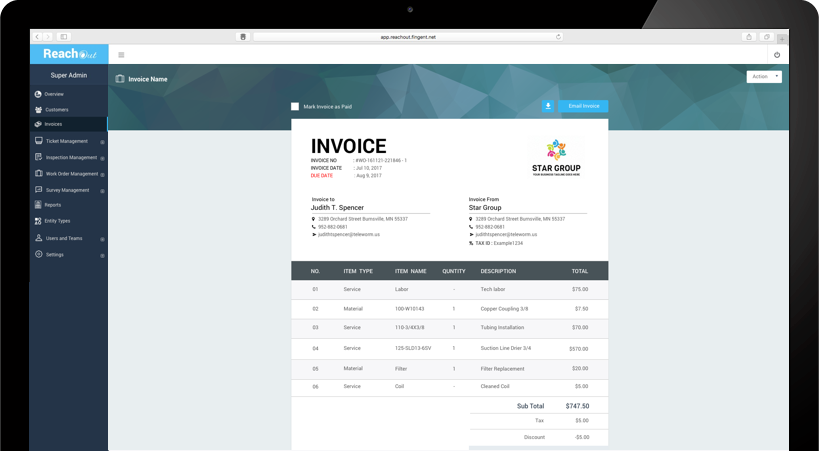 Invoice Management